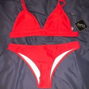 Red bikini!!